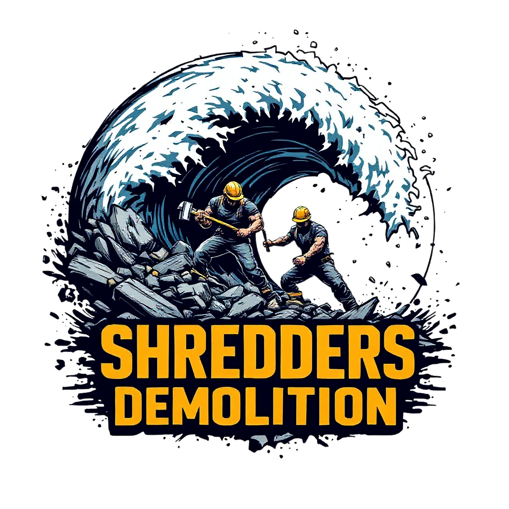 Shredders Demolition Logo